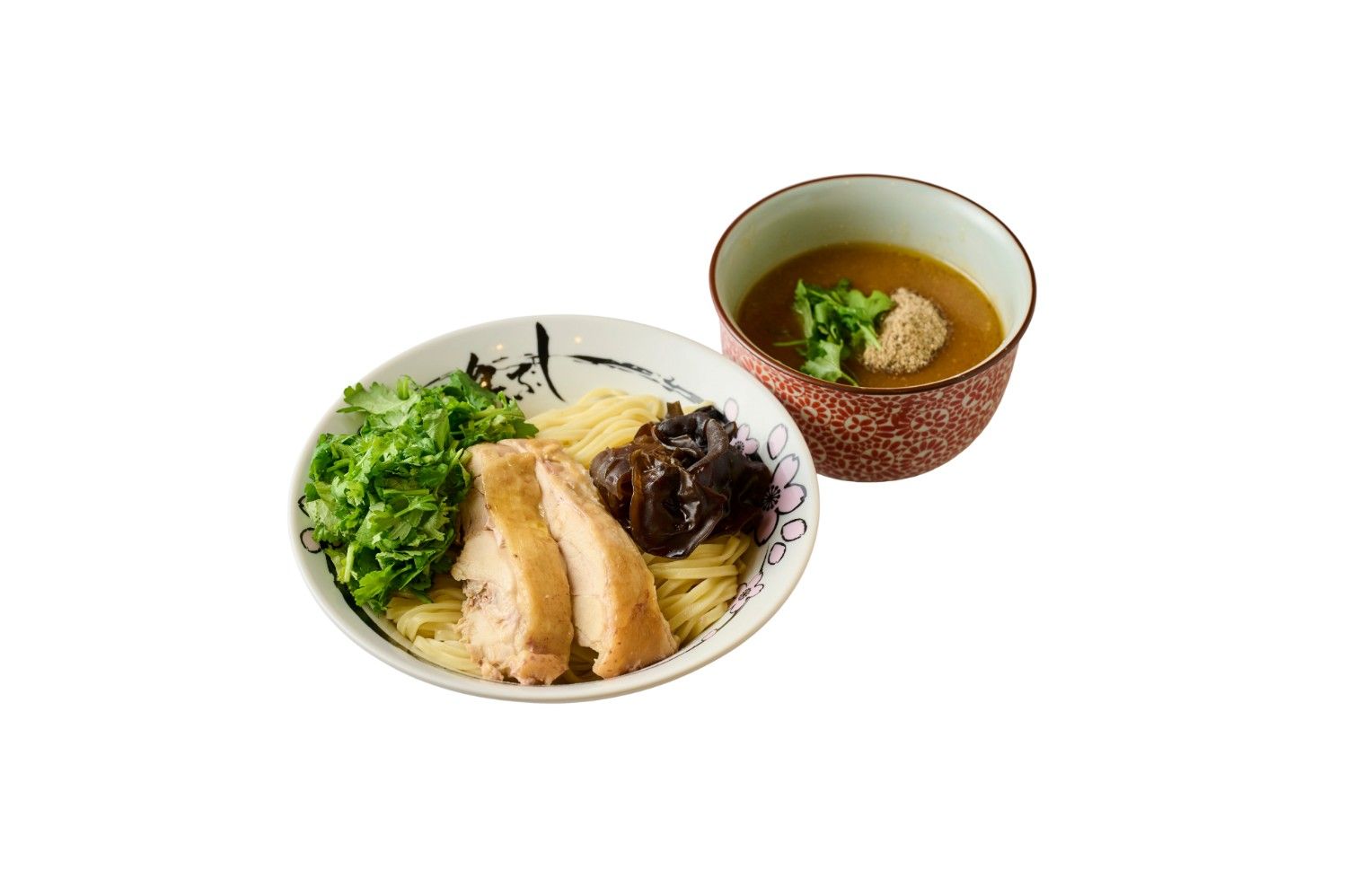 パクチーつけ麺セット