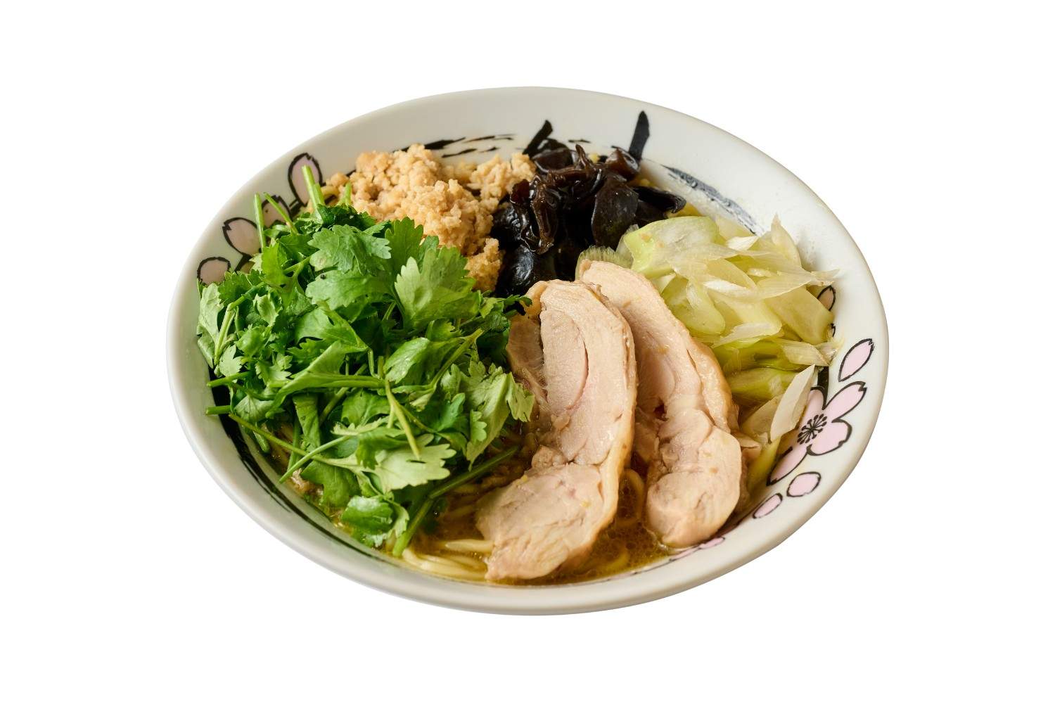 パクチー醬油らーめん