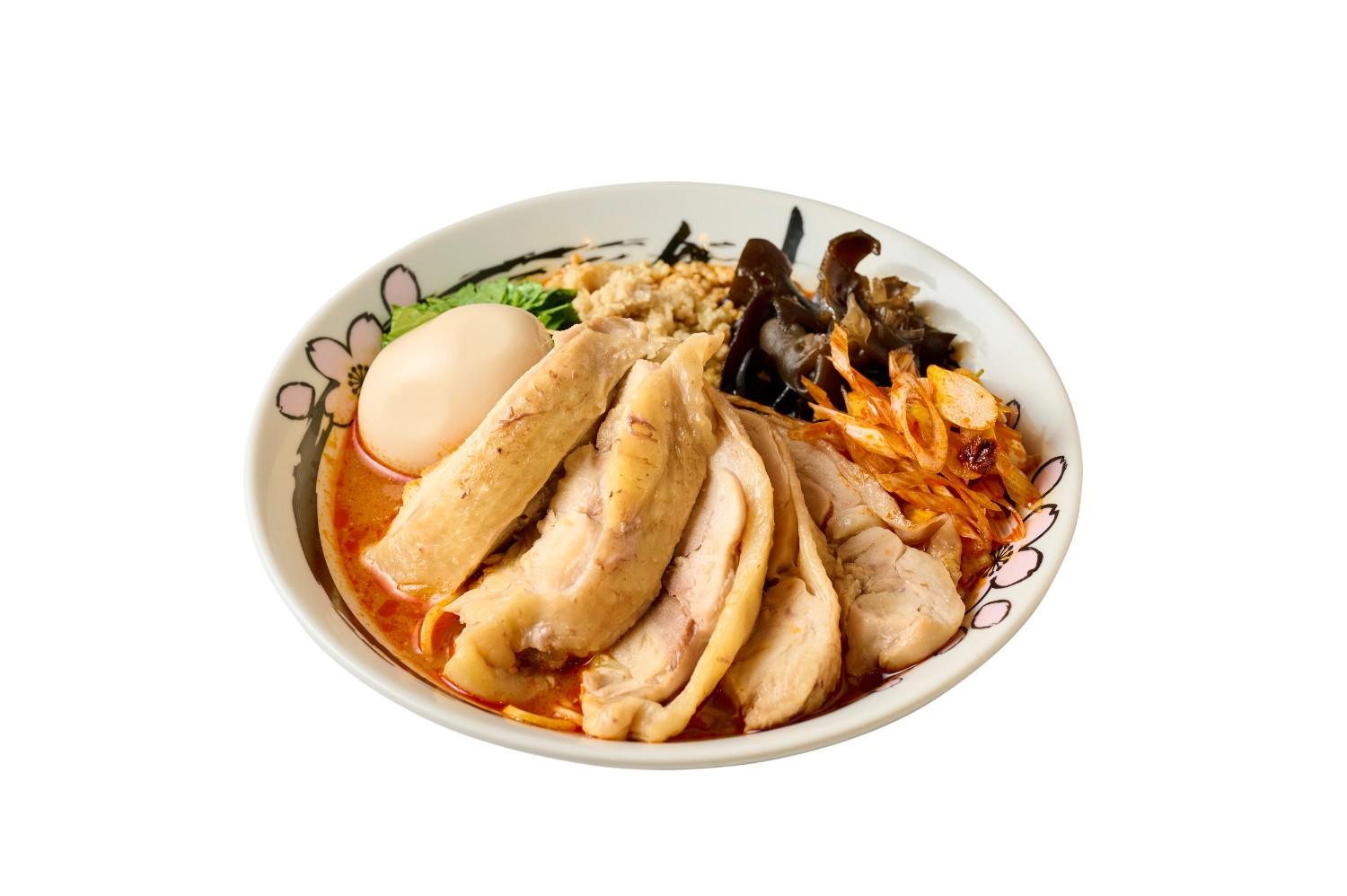 全部乗せ鶏赤湯らーめん